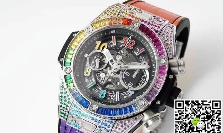 Hublot BIG BANG Unico 411.NX.1117.LR.0999 ZF Factory 1:1 Best Edition Replica Watch Skeleton Dial